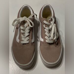 Vans Beige and White Casual Shoes